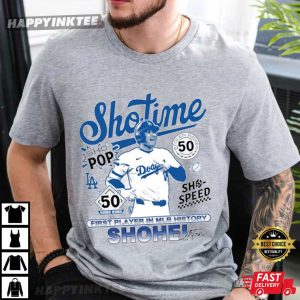 Shohei Ohtani Dodgers Baseball Shotime T Shirt (1)