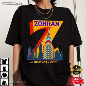 Mayor Mamdani Zohran for New York City Progressive Democrats DSA T Shirt (4)