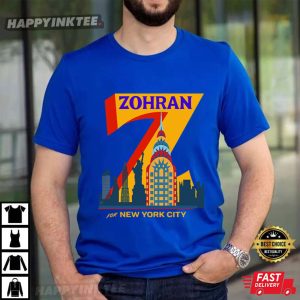 Mayor Mamdani Zohran for New York City Progressive Democrats DSA T Shirt (1)