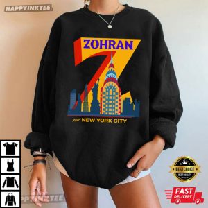 Mayor Mamdani Zohran for New York City Progressive Democrats DSA T Shirt (3)