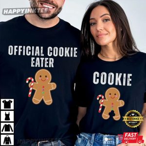 Official Cookie Eater Christmas Couples Shirts