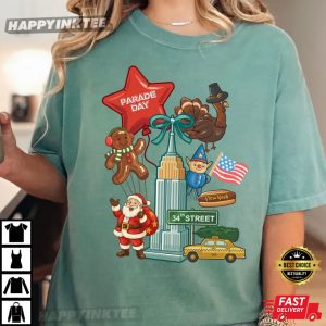 Thanksgiving Parade Day New York Holiday Comfort Colors T Shirt (4)