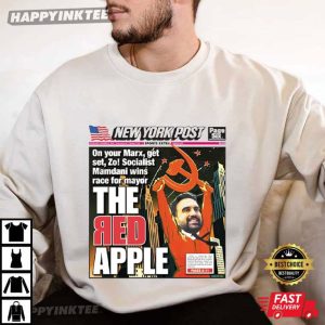 New York Post Socialist Zohran Mamdani T Shirt (2)