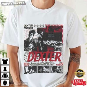 Dexter Morgan Vintage Crime Thriller Movie Graphic T-Shirt
