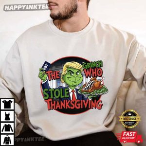 Trump The Grinch Who Stole Thanksgiving T Shirt (4)