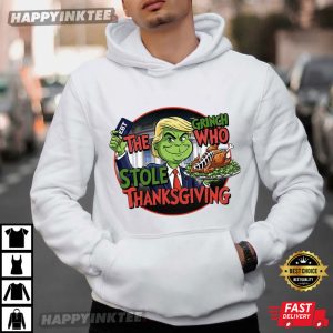 Trump The Grinch Who Stole Thanksgiving T Shirt (3)