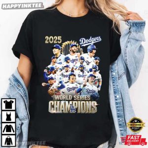Dodgers 2025 World Series Champions LA Baseball T Shirt (2)