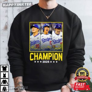 LA World Series Champions 2025 Gift For Football Fans T Shirt (4)