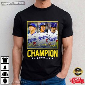 LA World Series Champions 2025 Gift For Football Fans T Shirt (1)