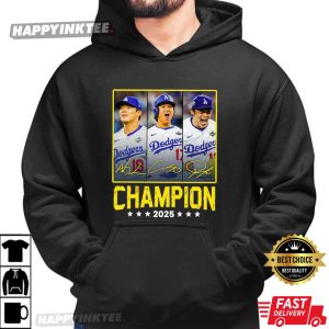LA World Series Champions 2025 Gift For Football Fans T Shirt (3)