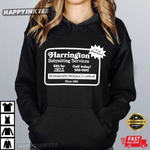 Stranger Things Steve Harrington Babysitter Service T Shirt (4)