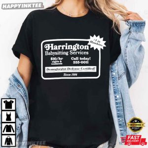 Stranger Things Steve Harrington Babysitter Service T Shirt (1)