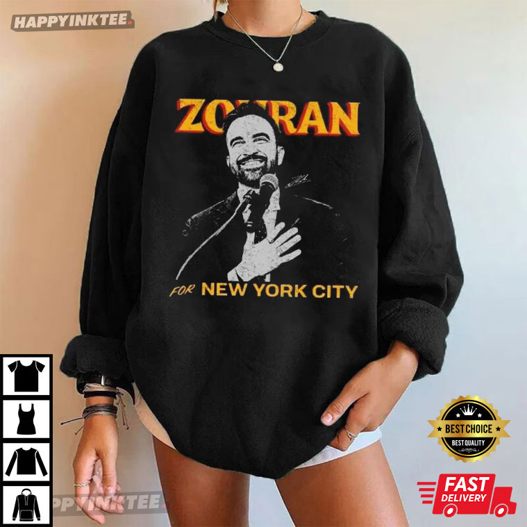 Zohran Mamdani New York City Vintage T-Shirt Zohran Mamdani New York City Vintage T-Shirt
