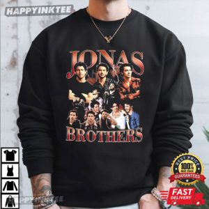 Jonas Brothers Music Concert Vintage Graphic Bootleg T Shirt (2)