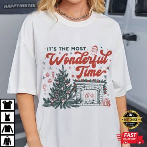 It’s The Most Wonderful Time Christmas Festive Holiday T-Shirt