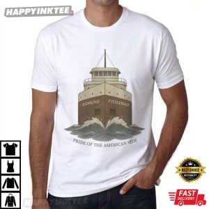 Edmund Fitzgerald Pride Of The American Side Midwestern History T Shirt (1)