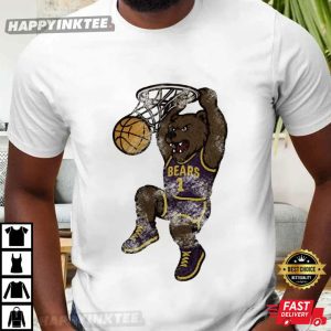 Custom Bears Tigers Bobcats Bulldog Basketball School Spirit Mascot T Shirt (1)