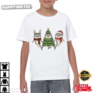 Whale Shark Christmas Santa Ocean Animal T-Shirt