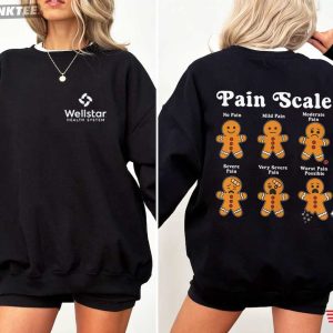 Pain Scale Wellstar Health System Funny Gift for Nurses T Shirt (1)