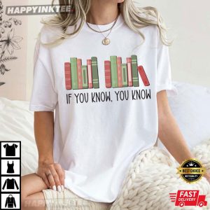 Six Seven Book Reading If You Know You Know Funny Teacher T Shirt (1)