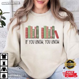 Six Seven Book Reading If You Know You Know Funny Teacher T Shirt (3)