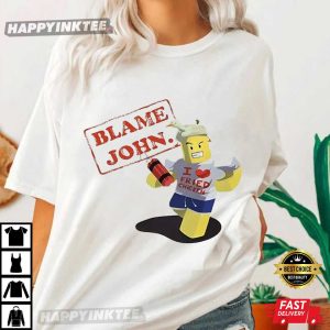 Blame John Shedletsky Forsaken Funny Gaming Gift T Shirt (2)