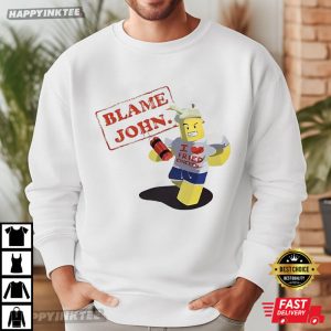 Blame John Shedletsky Forsaken Funny Gaming Gift T Shirt (3)