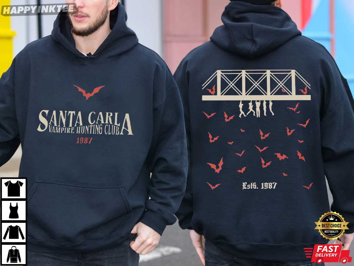 The Lost Boys Santa Carla Vampire Horror Movie T-Shirt The Lost Boys Santa Carla Vampire Horror Movie T-Shirt