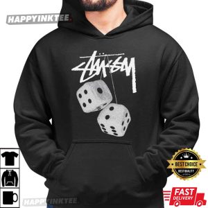 Stussy Fuzzy Dice Graphic T Shirt (4)