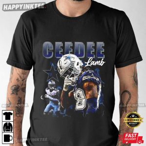 Ceedee Lamb Dallas Cowboys Football Classic 90s Graphic Bootleg T Shirt (1)