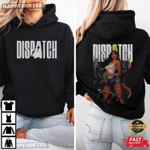 Dispatch Malevola Washed Super Hero Video Game T Shirt (2)