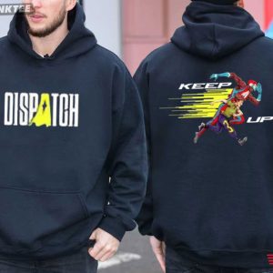 Dispatch Chase Keep Up Super Hero Video Game T Shirt (2)