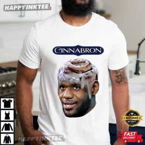Cinnabron Lebron James Meme Funny Basketball T Shirt (2)