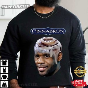 Cinnabron Lebron James Meme Funny Basketball T Shirt (3)