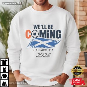 Scottish Soccer 2026 Scotland Flag Celebration T Shirt (3)