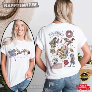 Zootopia Judy Hopps Nick Wilde Disney Vacation T-Shirt