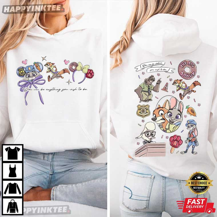 Zootopia Judy Hopps Nick Wilde Disney Vacation T-Shirt Zootopia Judy Hopps Nick Wilde Disney Vacation T-Shirt