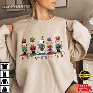 Snoopy Peanuts Nutcracker Tis The Season Christmas Gifts T Shirt (4)