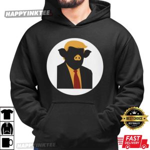 Donald Trump Piggy Funny Political Anti Trump T Shirt (2)