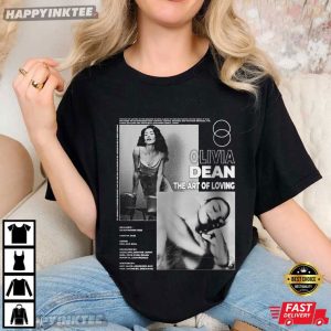 Olivia Dean The Art Of Loving Music Album T-Shirt