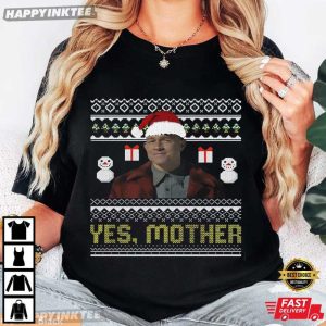 Charlie Ed Gein Yes Mother Monster Movie Ugly Christmas T Shirt (2)