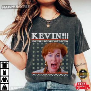 Kevin Home Alone Christmas Meme Funny Movie T-Shirt