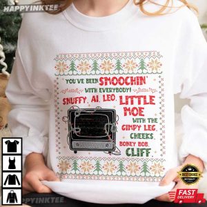 Home Alone You’ve Been Smooching Snuffy Al Leo Little Moe Christmas Quote T-Shirt