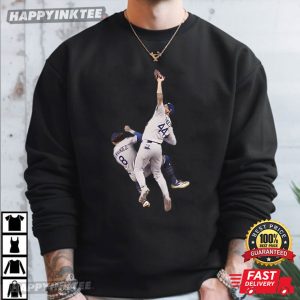 The Catch Famous Los Angeles Baseball Champions T Shirt (4)