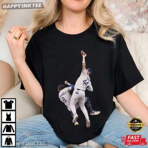 The Catch Famous Los Angeles Baseball Champions T Shirt (2)