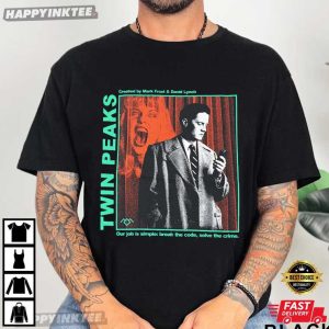 Twin Peaks Dale Cooper And Laura Palmer Movie T Shirt (1)
