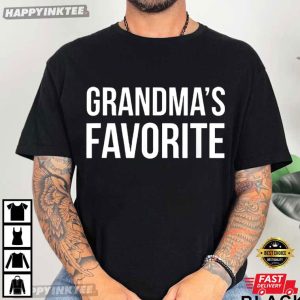 Grandma's Favorite Funny Family Grandparent Humor T Shirt (2)