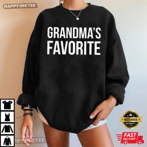 Grandma's Favorite Funny Family Grandparent Humor T Shirt (3)