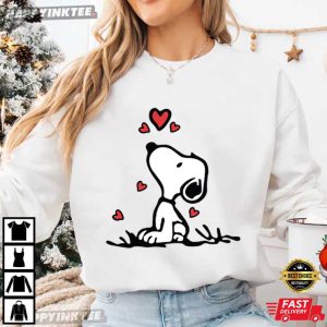 Snoopy The Peanuts Cartoon Cute T Shirt (4)