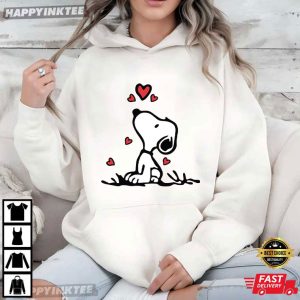 Snoopy The Peanuts Cartoon Cute T Shirt (3)